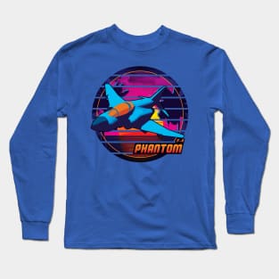 Neon Retro F-4 Phantom Long Sleeve T-Shirt